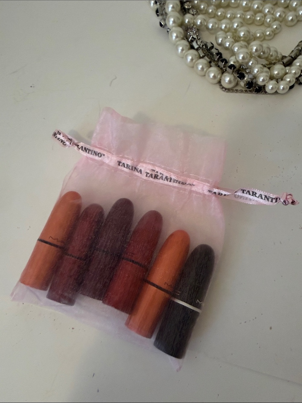 MAC Cosmetics 6 Mini Lipstick Collection - cafe, Diva, Chili Burgundy, perfect!